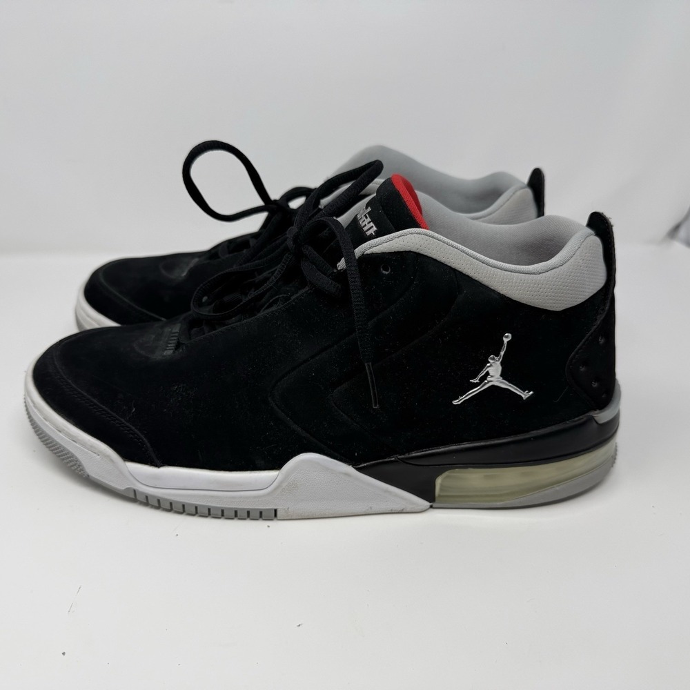 Air Jordan BV6273-001 Black Suede Shoes Men's Size 11 - Picture 4 of 10